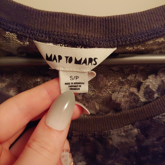 Mesh camo crop top - Picture 2 of 3